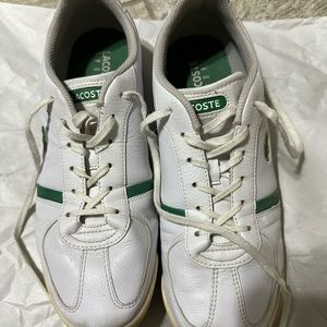 Lacoste Sport Shoe Men’s size 10 White EUC